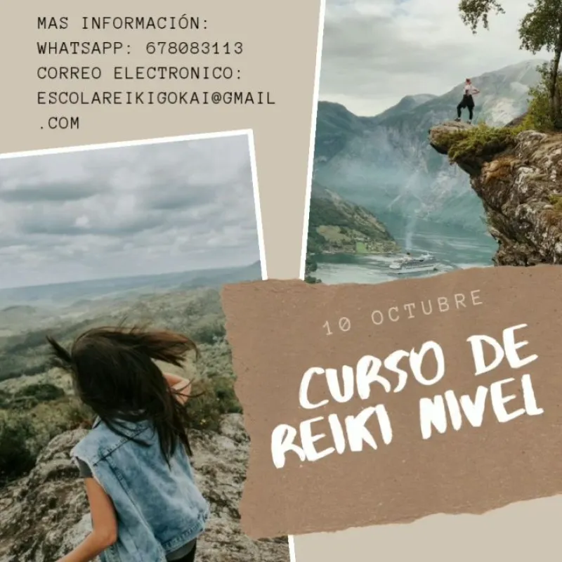 Abrimos plazas para el próximo curso de reiki Tradicional Japones nivel I 