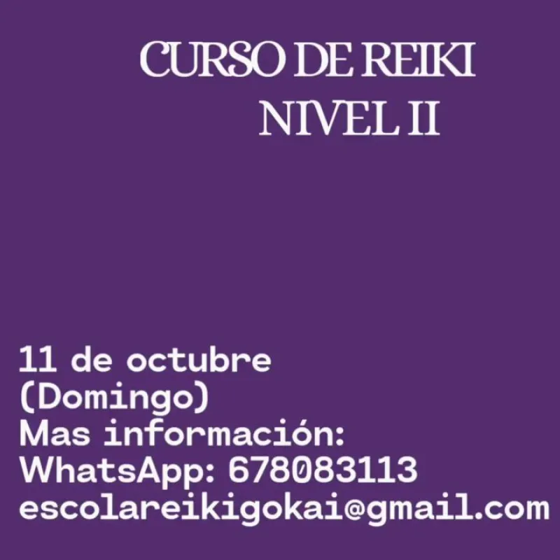Abrimos formación de Reiki Tradicional Japonés Nivel II 